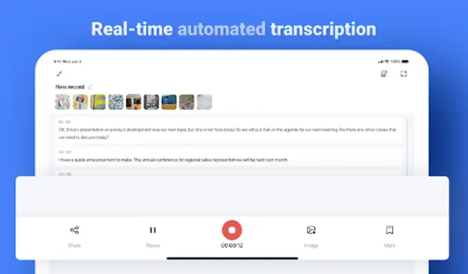 Notta-Transcribe Audio to Text android App screenshot 12