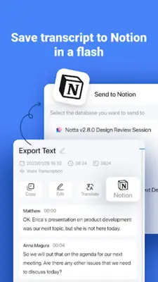 Notta-Transcribe Audio to Text android App screenshot 17