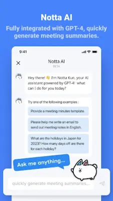 Notta-Transcribe Audio to Text android App screenshot 22